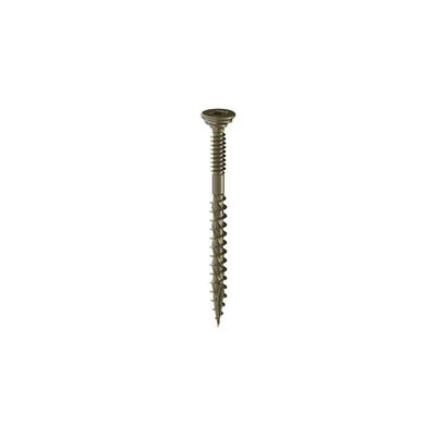 The Home Fusion Company Box 200 Solo Exterior Green Decking Screws PZ Double Countersunk 4.5 x 50 