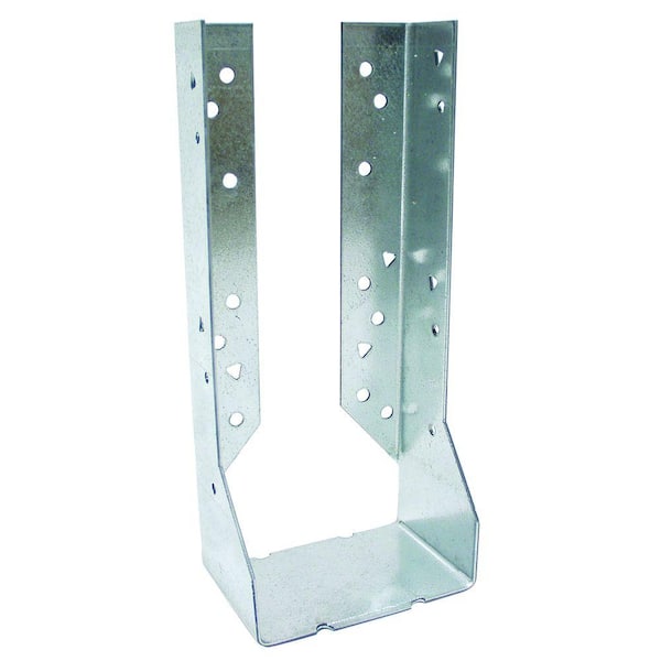 Simpson Strong-Tie HUC ZMAX Galvanized Face-Mount Concealed-Flange Joist Hanger for 4x10 Nominal Lumber