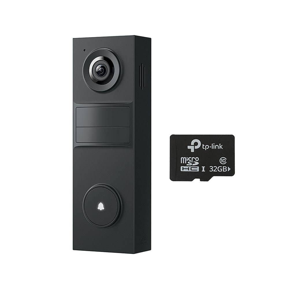 Tapo Smart Live View 2K Battery Powered Video Doorbell , 160° FOV, With SD Card - No Monthly Fees - Black price history on PriceWatchPro