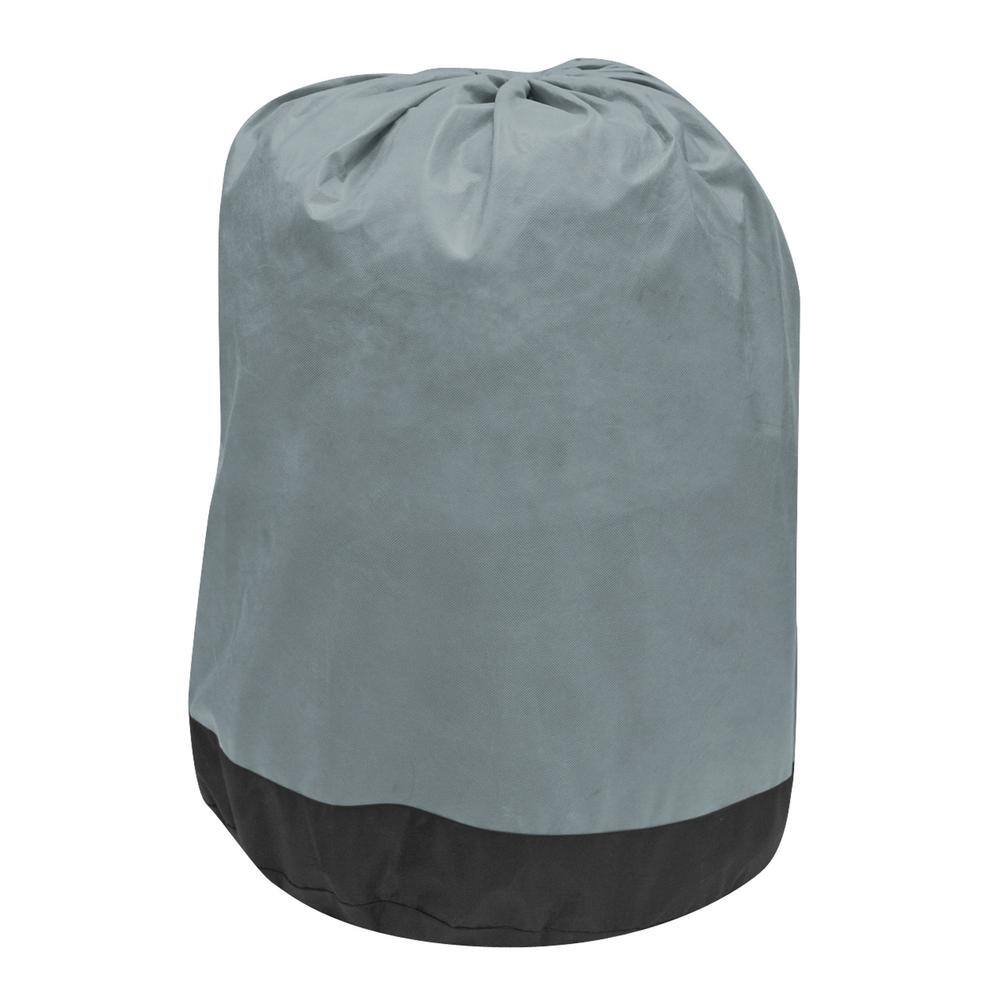 PolyPro3 Gray and White Mildew Resistant RV Cover for 23' Class B RVs