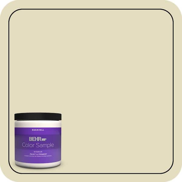 BEHR PREMIUM PLUS 8 oz. #M330-2 Flowery Eggshell Enamel Interior Paint & Primer Color Sample