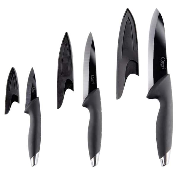 Ozeri Elite Chef Black Ceramic 6-Piece Cookware Knife Set