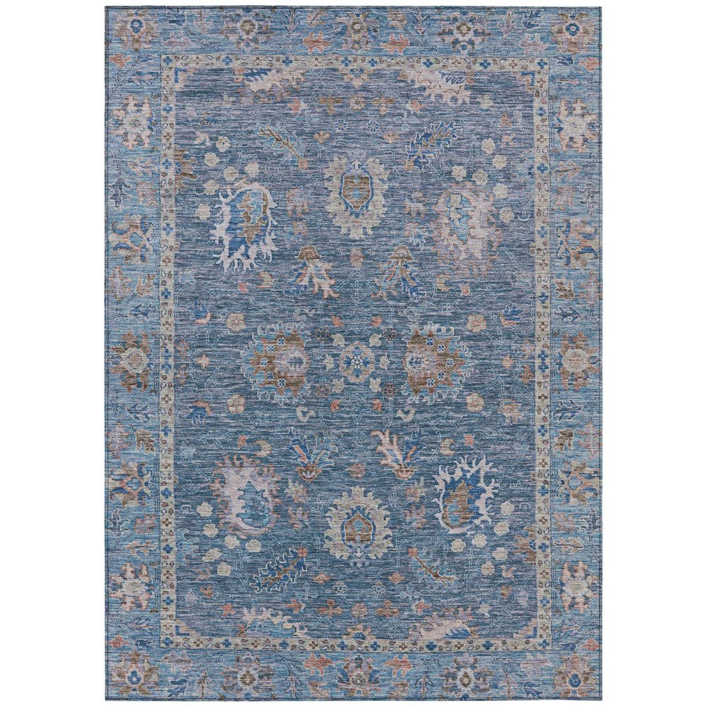 Chantille Machine Washable Indoor/Outdoor Abstract ACN2104 Blue 9 ft. x 12 ft. Area Rug price history on PriceWatchPro