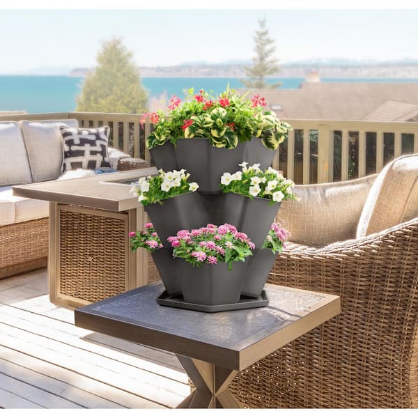 indoor self watering plant pots US(CA)-Plug / Standard LetPot MP1