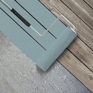 1 gal. #PPU13-11 Clear Vista Textured Low-Lustre Enamel Interior/Exterior Porch and Patio Anti-Slip Floor Paint