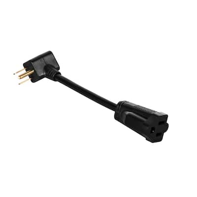 1 ft. IEC C14/Sheet E It Plug to IEC C13 Female Connector