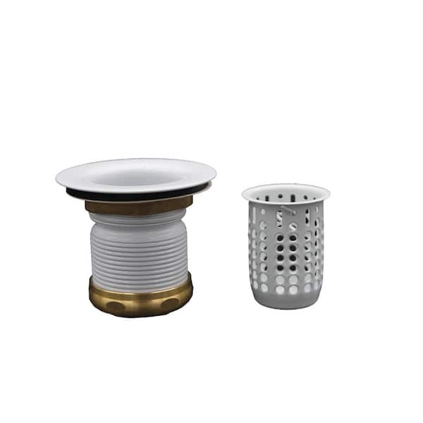 2-1/2'' Brass Bar/Prep Strainer with Lift-Out Basket