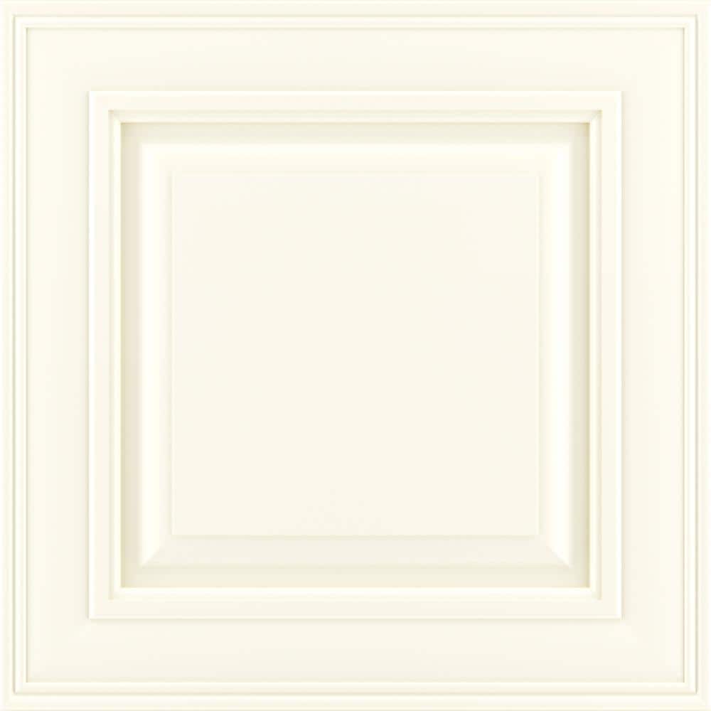 Savannah 11 9/16-in. W x 3/4-in. D x 11 1/2-in. H in Painted Vanilla Cabinet Door Sample price history on PriceWatchPro
