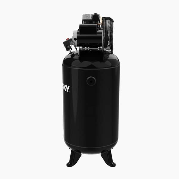 Husky 80 Gal. 3-Cylinder Single Stage Electric Air Compressor