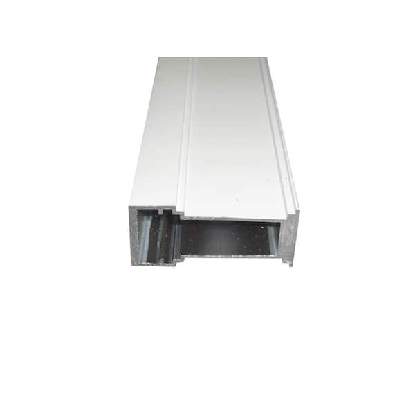 Ply Gem 0.75 in. x 59.25 in. 300 Series White Aluminum Single Hung Mull Kit