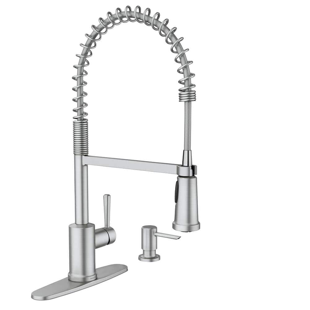 MOEN Indi SingleHandle PreRinse Spring Pulldown Sprayer Kitchen