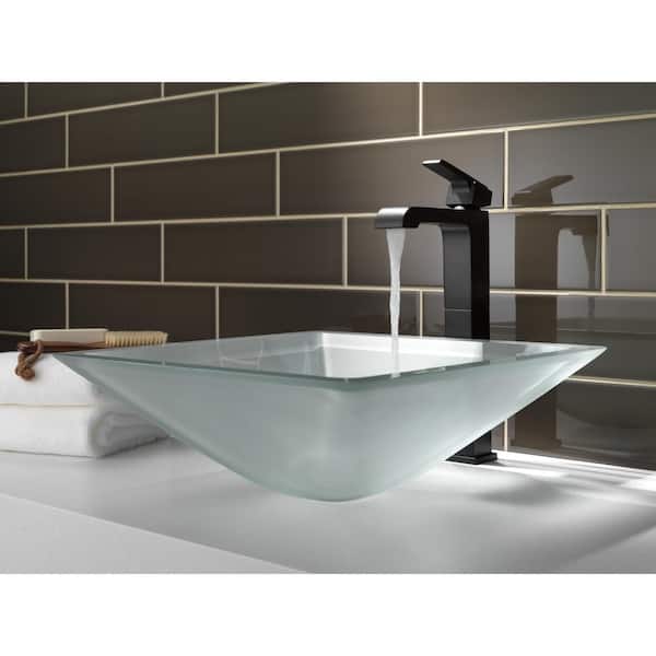 Delta Ara Single Hole Single-Handle Vessel Bathroom Faucet in
