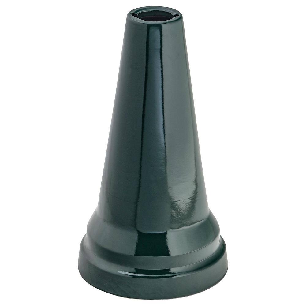 Hunter Green Ceramic Locking Top Bird Bath Stand