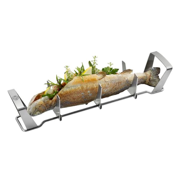 GEFU BBQ Adjustable SS Fish Rack