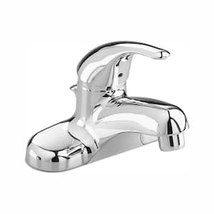 Colony Soft 4 in. Centerset Single Handle Bathroom Faucet with Metal Speed Pop-Up Drain in Polished Chrome