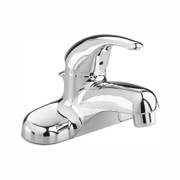 American Standard Colony Soft 4 in. Centerset Single Handle Bathroom Faucet with Metal Speed Pop-Up Drain in Polished Chrome