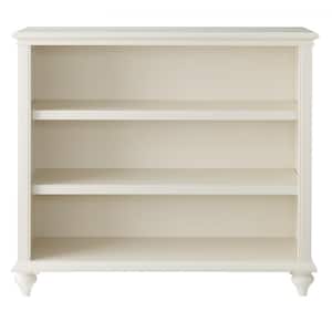 Hamilton 3-Shelf Off White Open Bookcase