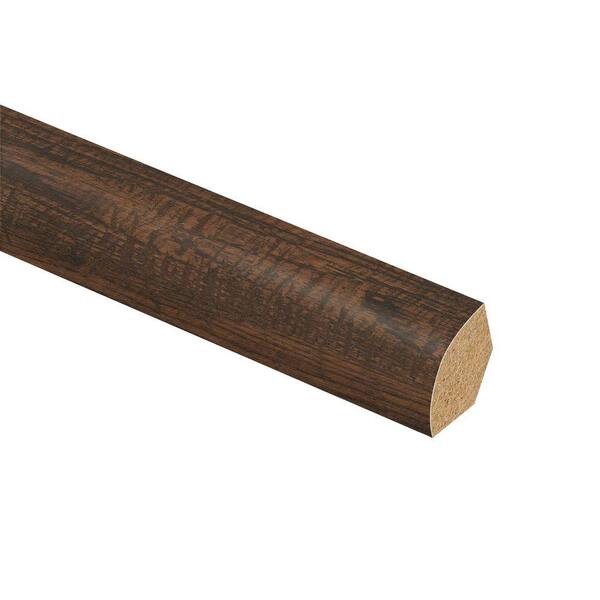 Zamma Hand Sawn Oak 5/8 in. Thick x 3/4 in. Wide x 94 in. Length Laminate Quarter Round Molding