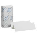 Signature White Premium Multi-Fold Paper Towels 2-Ply (125 per Pack)