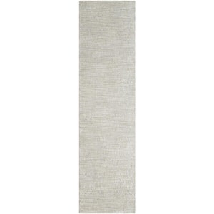 Masterpiece Gray Traditional 2 ft. x 7 ft. Indoor Area Rug