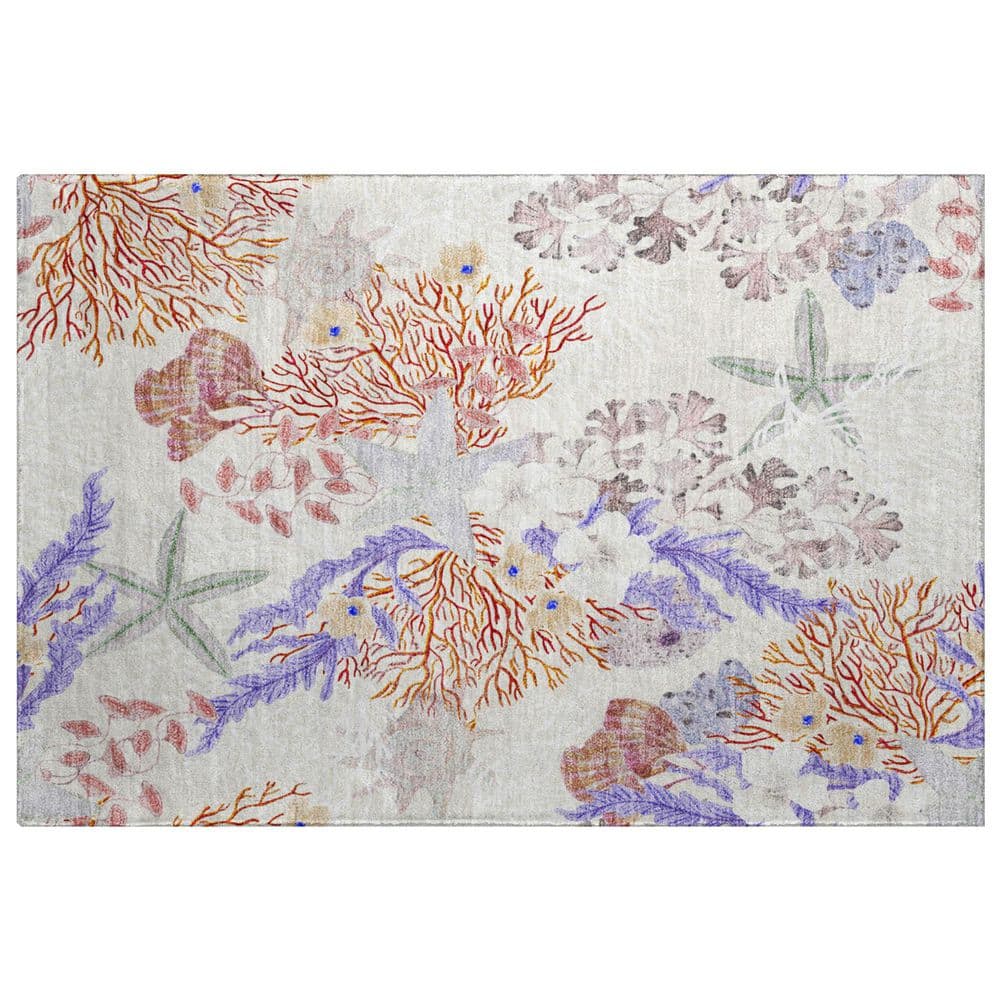 Dream Shag Premium Machine Washable Abstract ADS180 Spice 3 ft. x 4 ft. Area Rug price history on PriceWatchPro