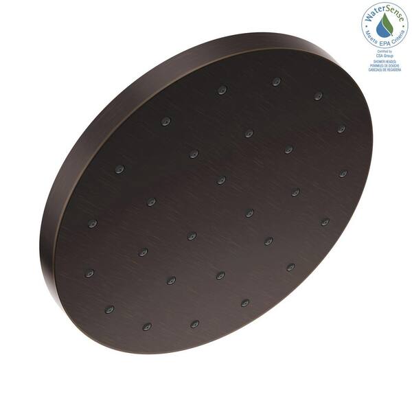 Delta 1-Spray Patterns 1.75 GPM 12 in. Wall Mount Fixed Shower