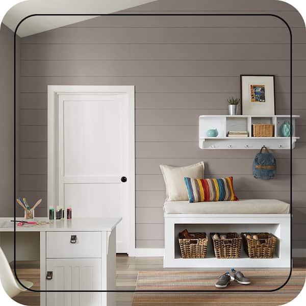 BEHR PREMIUM PLUS 1 qt. #HDC-NT-27B Wild Truffle Satin Enamel Low