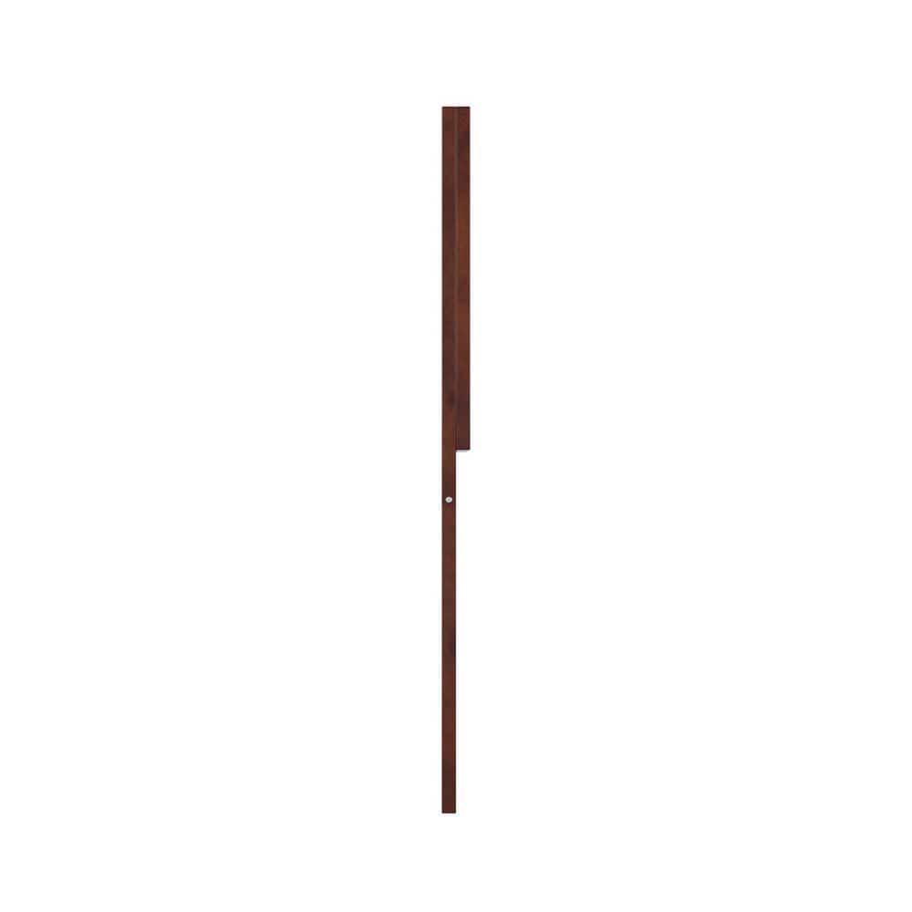 Canyon Walnut Queen Wood Headboard with USB Charger