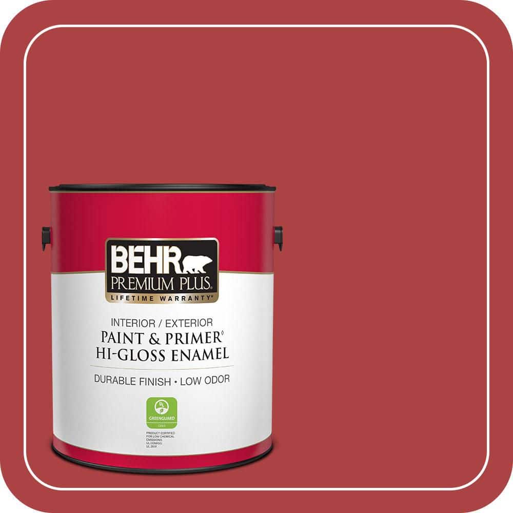 1 gal. #160B-7 Daredevil Hi-Gloss Enamel Interior/Exterior Paint & Primer price history on PriceWatchPro