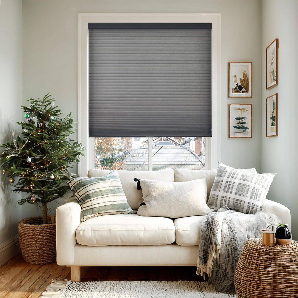 Cut-to-Size Morning Fog Cordless Light Filtering Privacy Cellular Shades 30 x 64 in. L price history on PriceWatchPro