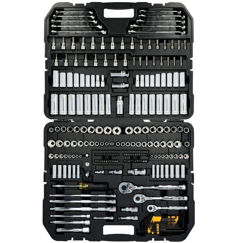 DEWALT Toughseries 242-Pieces Mechanics Tool Set for 1/4 in. 3/8