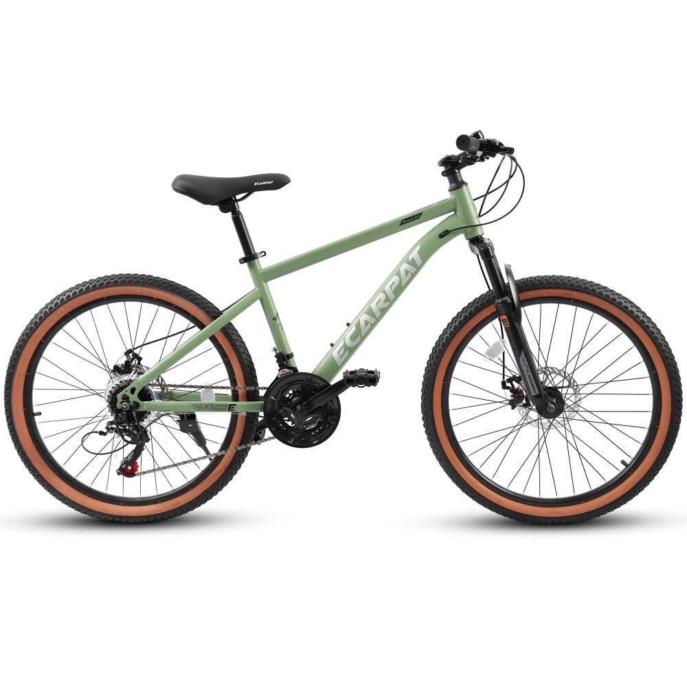24 Inch 21 Speeds Green Mountain Bicycle High Carbon Steel Frame Disc Brakes for Teenagers price history on PriceWatchPro