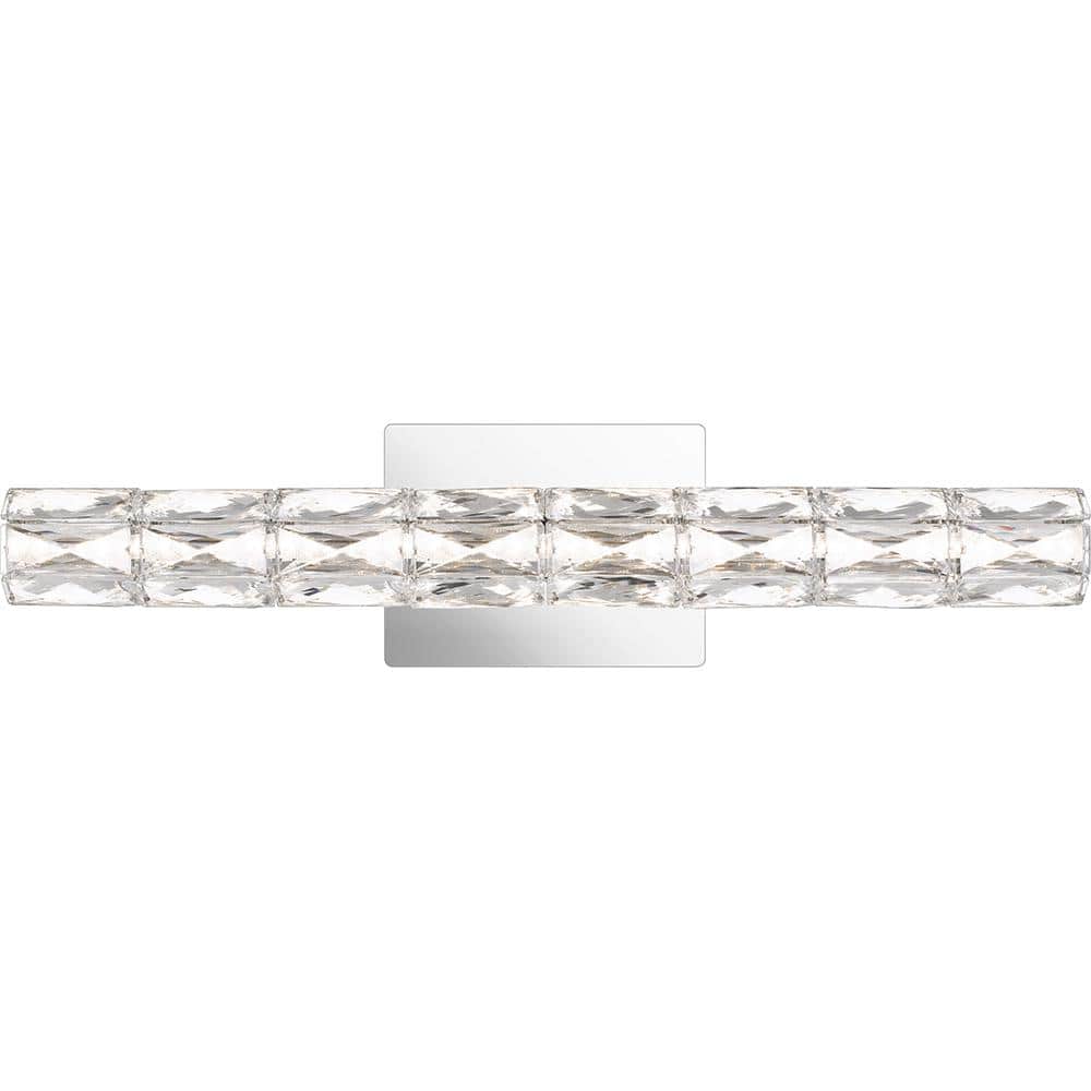 Luster 24 in. Polished Chrome Integrated LED Vanity Light price history on PriceWatchPro