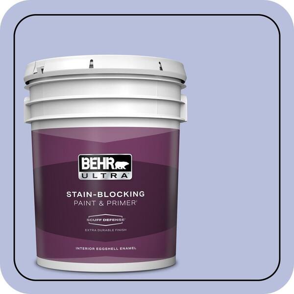 BEHR ULTRA 5 gal. #MQ4-31 Stardust Evening Extra Durable Eggshell Enamel Interior Paint & Primer
