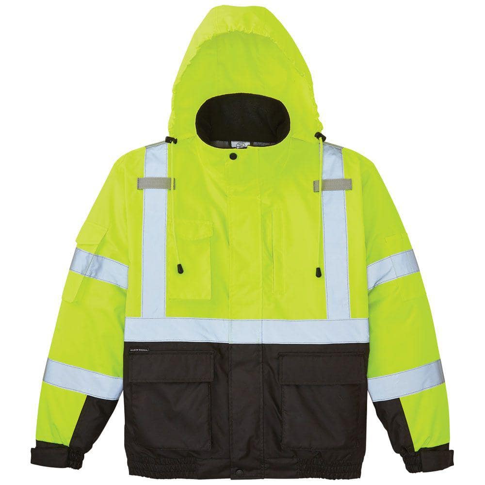 3XL High-Visibility Winter Bomber Jacket price history on PriceWatchPro