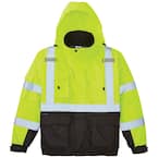 L High-Visibility Winter Bomber Jacket