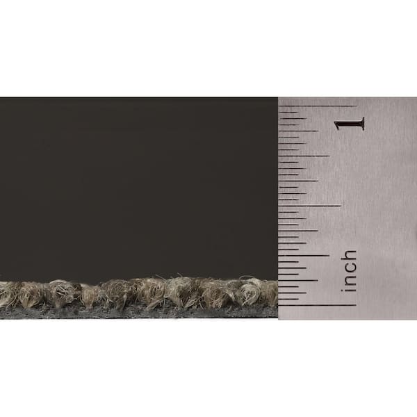 24 in. x 24 in. Textured Loop Carpet - Elite -Color Sparrow