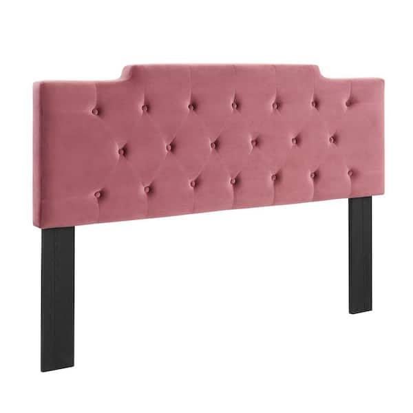 MODWAY Juliet in Charcoal Tufted Twin Performance Velvet Headboard
