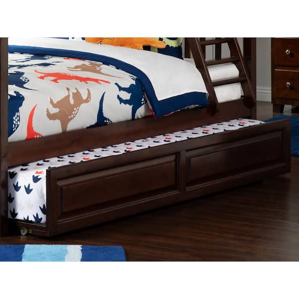 AFI Raised Panel Walnut Twin Trundle