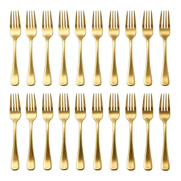 Disposable Serveware Durable and Disposable for Parties, Thanksgiving, Christmas, and Daily Use, Gold (50-Pack)