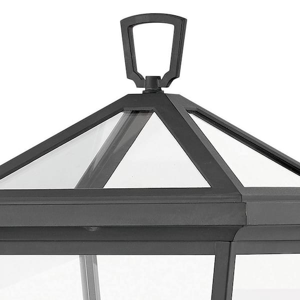 HINKLEY - Alford Place 2-Light Museum Black LED Outdoor Post or Pier Mount