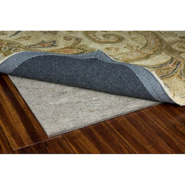 Home Decorators Collection Premium All Surface Gray 12 ft. x 15 ft. Dual Surface Non-Slip 0.18 in. Thickness Rug Pad