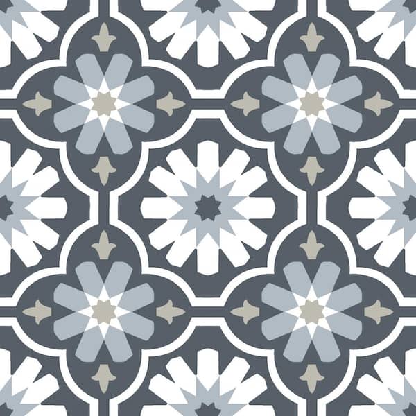 Take Home Sample Sevilla Multicolor 6 in. W x 6 in. L Residential Vinyl Tile Flooring