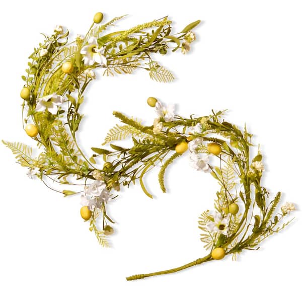 National Tree Company 60 in. Artificial Spring Flower Garland