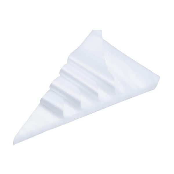 XXXL 26 in. Clear Disposable Pastry Bags, Leak-Proof Anti-Burst Icing and Frosting, 100 Pack for Cake Decorating
