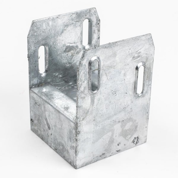 3.75 in. x 3.75 in. Steel Post Saddle