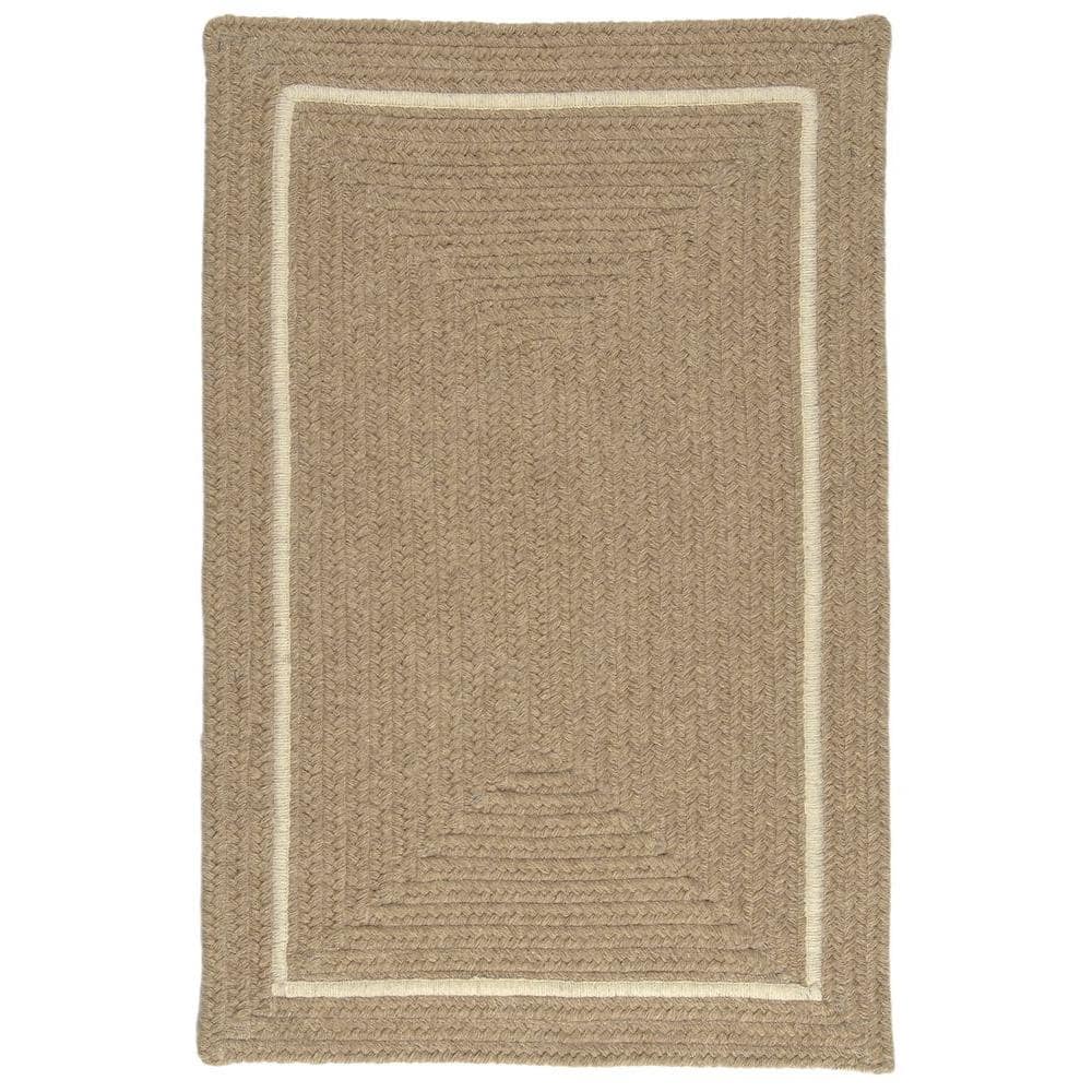 Natural Beige 10 ft. x 13 ft. Rectangle Braided Area Rug price history on PriceWatchPro