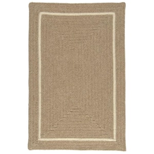Natural Beige 10 ft. x 13 ft. Rectangle Braided Area Rug