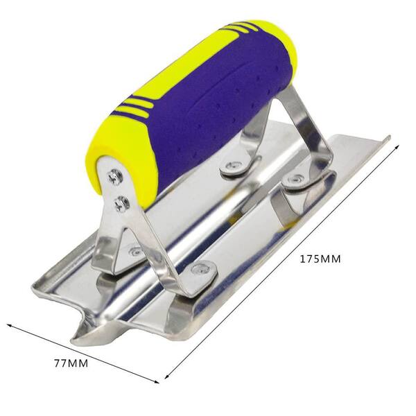 Peohud 2 Pieces Concrete Tool Set, 6" X 3" Stainless Steel Concrete - View #5