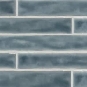 Artistic Reflections Haze 2 in. x 20 in. Glazed Ceramic Undulated Wall Tile (586.88 sq. ft./Pallet)